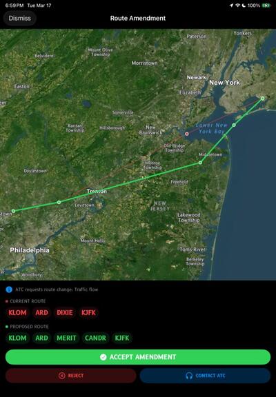 FastSky pilot EFB app